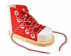 Melissa & Doug Deluxe Wood Lacing Sneaker