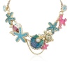 Betsey Johnson Jewels of the Sea Clam and Starfish Necklace, 19