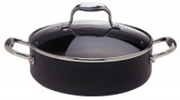 Anolon 5-Quart 11-Inch Sauteuse with Glass Lid