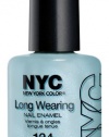 New York Color Long Wearing Nail Enamel, Cashmere Cream, 0.45 Fluid Ounce