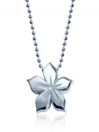 Alex Woo Little Signs Sterling Silver Lily (Virgo) Pendant Necklace, 16