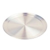 Winware 18-Inch Aluminum Pizza Tray with Wide Rim