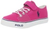 Polo Ralph Lauren Kids Cantor EZ Sneaker (Toddler/Little Kid),Bright Blush,10 M US Toddler