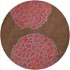 Surya ART-206 Artist Studio Brown 8-Feet Round Area Rug [Misc.] # ART206-8RD