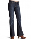 7 For All Mankind Women's Short-Inseam Boot Cut in New York Dark