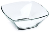 Bormioli Rocco Eclissi Clear Square Bowls, Set of 6