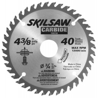 SKIL 75540 4-3/8-Inch by 40T Carbide Flooring Blade