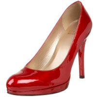 Stuart Weitzman Women's Platswoon Platform Pump,Red Quasar Patent,8.5 M US