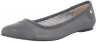 Calvin Klein Women's Erica Flat,Grey/Grey,9.5 M US