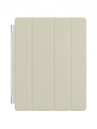 Apple iPad Smart Cover Leather (Cream) - MD305LL/A