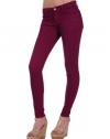 J Brand Womens 620 Super Skinny in Washed Loganberry - Washed Loganberry - 27