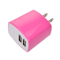 PowerGen Dual Port USB 2.1A 10W AC Travel Wall Charger for Smartphone's