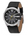 Diesel Watches Men's Black Not-So-Basic Basic Analog Black Dial Watch