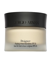 Luxurious double-silk blend cream foundation. Modeling silk fibers firm and contour skin while sculpting oils replenish and smooth skin with elegant, weightless coverage. Luminous micro-silk particles illuminate the face for an even complexion with a radiant finish. Recommended for all skin types.