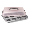 Calphalon 12-c. Nonstick Classic Nonstick Bakeware Portable Cupcake Pan