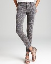 Fashioned in supple corduroy, these Citizens of Humanity skinny jeans are decorated in a pretty paisley print.