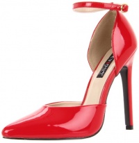 Pleaser Women's Sexy-21/R Pump,Red Patent,9 M US