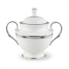 Lenox Westerly Platinum Bone China Sugar Bowl