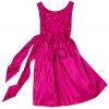 Sweet Heart Rose Girls 7-16 Sleeveless Soutache Dress, Fuchsia, 14