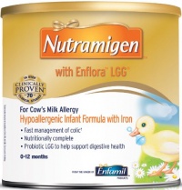 Enfamil Nutramigen  with Enflora Powder for Infants with Iron, 12.6-Ounce Cans (Case of 6)