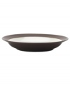 Crafted from versatile stoneware, these pasta bowls are perfect for casual dining and elegant entertaining. The deep chocolate brown color enriches any tabletop while the classic shape makes these bowls a practical choice.