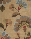 Area Rug 3x5 Rectangle Transitional Warm Beige Color - Surya Cosmopolitan Rug from RugPal