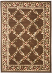 Safavieh Lyndhurst Collection LNH557-2525 Brown Area Rug, 4-Feet by 6-Feet