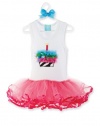 Mud Pie Wild Child Zebra Tutu Dress