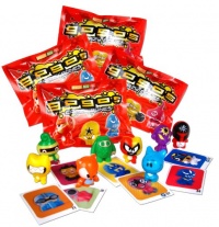 GoGo's Crazy Bones - Series 1 - (4 Packs of 3 Pieces)