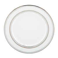 An elegant collection of dinnerware from kate spade new york features platinum bands that complement your fine table setting.