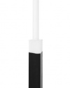 Kosta Boda Marker Candlestick Black White