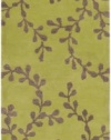 Area Rug 2x8 Runner Transitional Lime Color - Surya Artist Studio Rug from RugPal