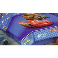 Disney PIXAR The World of Cars Twin Comforter Reversible McQueen & Mater