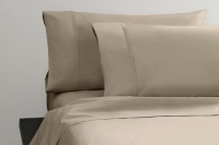 Donna Karan Essentials Bedding, One Pair Pillowcases, KING - Fawn