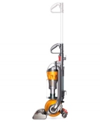 Turns on a dime and doesn't lose suction. Other vacuums have wheels that go in straight lines, so you have to shuffle backwards and forwards to clean, but Ball™ technology allows you to steer smoothly around furniture and other obstacles with a turn of the wrist.  5-year warranty. Model DC24AF.