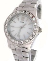 GUESS Women's G86149L Stainless Steel Bracelet Watch - Silver.