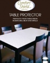 Comfort Shield Table Top Protector, Cream, 52 X 104