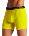 Calvin Klein Men's Bold Cotton Boxer Brief, Sunfish, Large