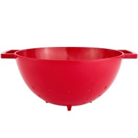 Zak Designs  3-Quart Large Colander, Red