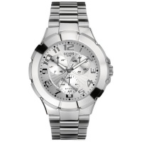 GUESS? Men's 10179G Stainless Steel Chronograph Watch