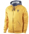 Nike Men's Kobe Bryant 7 K.O. Therma-Fit Hoodie Sweatshirt -Yellow