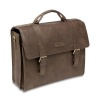 Hartmann Leather Business Cases Hudson Slim Brief Brown