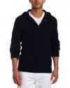 Michael Kors Men's Jersey Trimmed Waffle Hooded Pullover