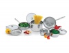 Wolfgang Puck Stainless Steel 10-Piece Cookware Set