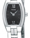 Pulsar Women's PEGE65 Dress Black Dial Watch