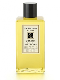 Softly foaming bath oil is a luxurious way to fragrance and moisturize the skin. Made in England.8.5 oz. 