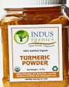 Indus Organic Turmeric (Curcumin) Powder Spice Pack 1 Lb, High Purity, Freshly Packed