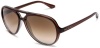 Ray-Ban Cats 5000 824/51 Aviator Sunglasses,Brown Gradient & Grey Transparent Frame/Crystal Brown Gradient Lens,59 mm