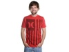 Hurley Mens Flagship Tee - Red X Lrg Size