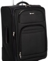 Delsey Luggage Helium Quantum Easy Storage Durable Trolley, Black, One Size